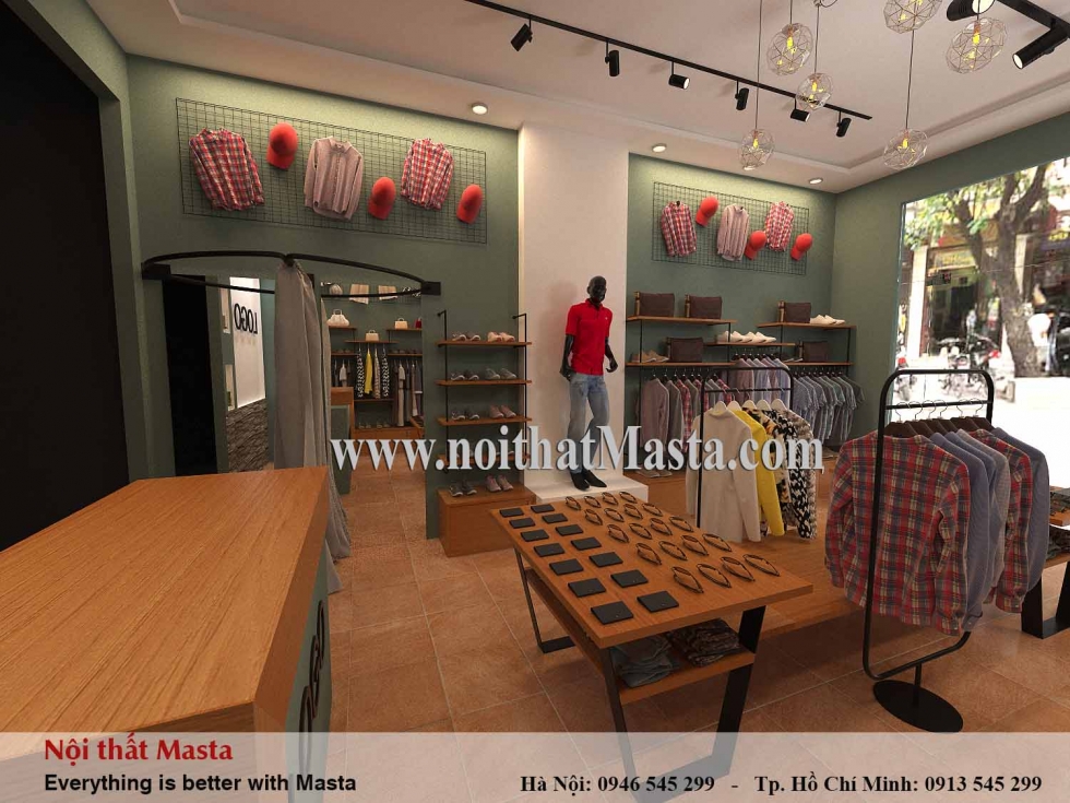 thiet ke shop thoi trang